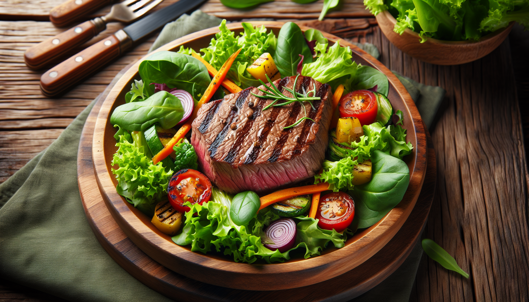 Labor Day Lunch: Quick And Easy Grilled Steak Salad