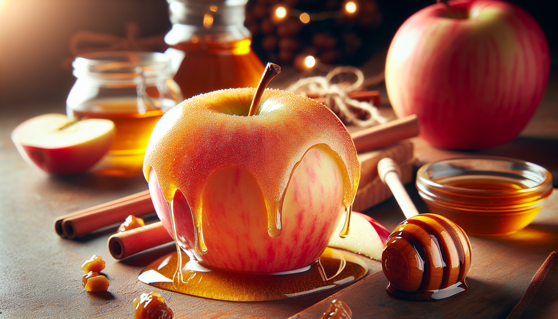 Rosh Hashanah Reflection: Honey-Glazed Apple Slices