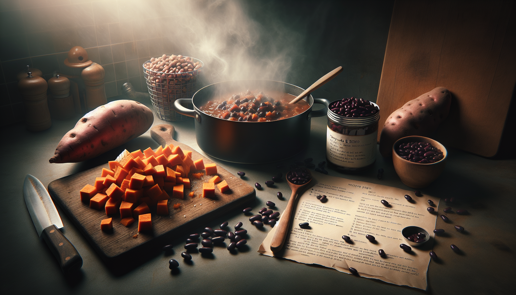 Solo Sweet Potato And Black Bean Chili