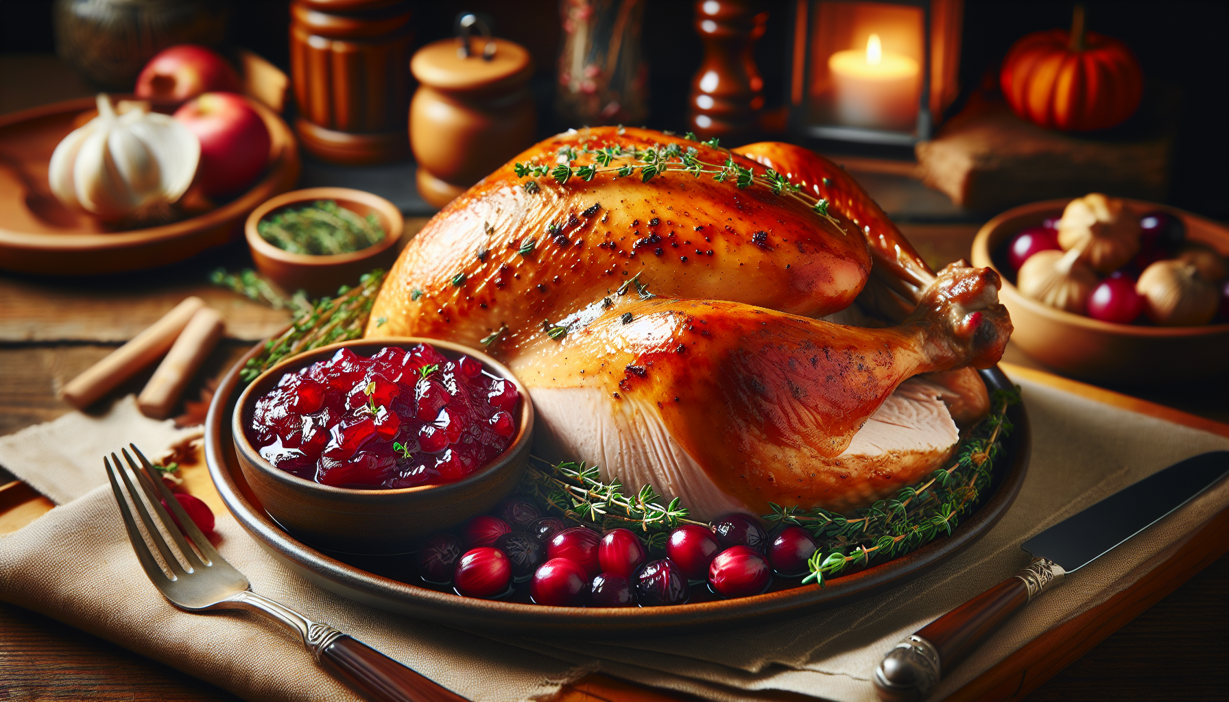 Thanksgiving Classic: Turkey Breast With Cranberry Sauce