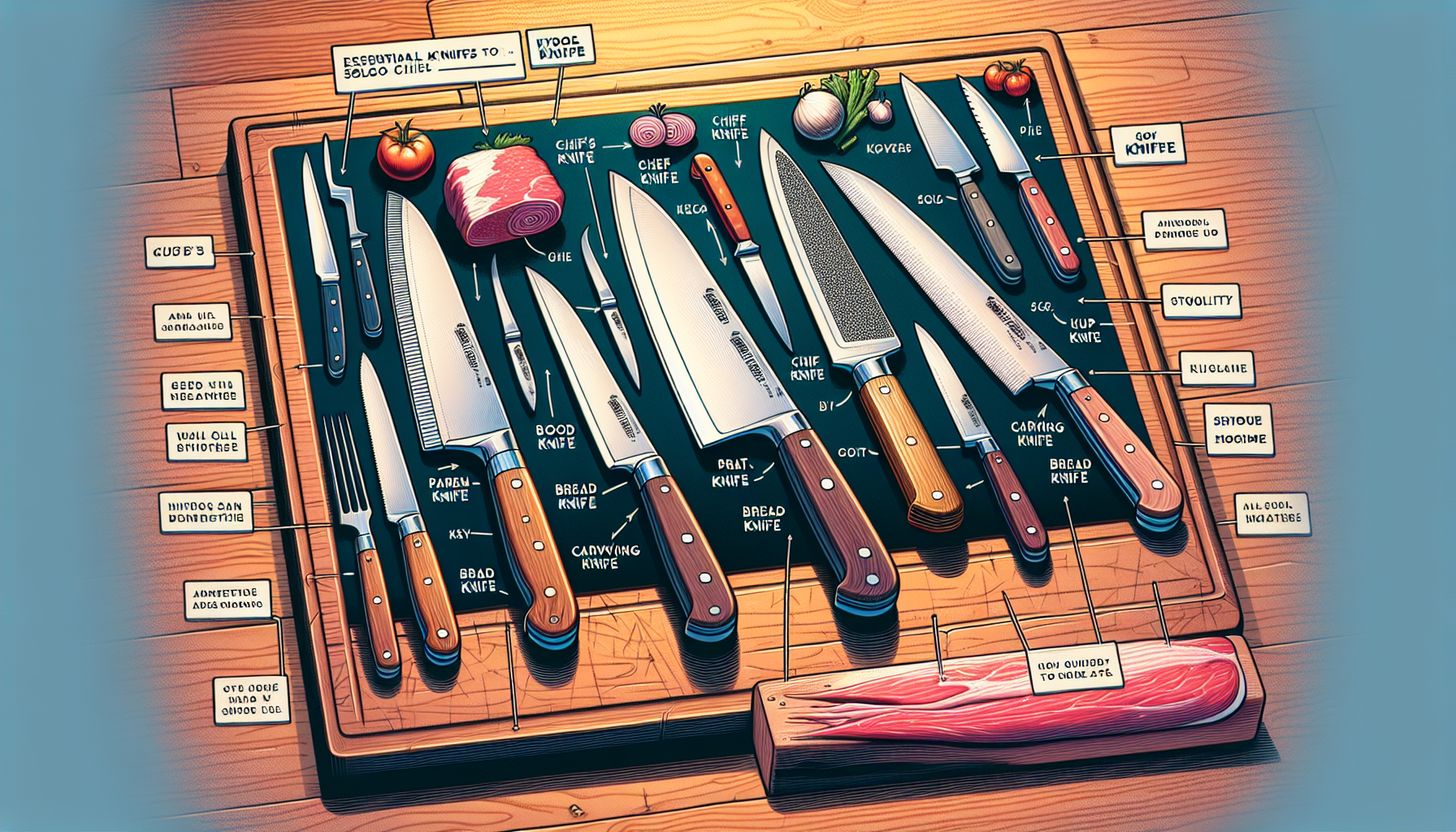 What Are The Essential Knives For The Solo Cook?