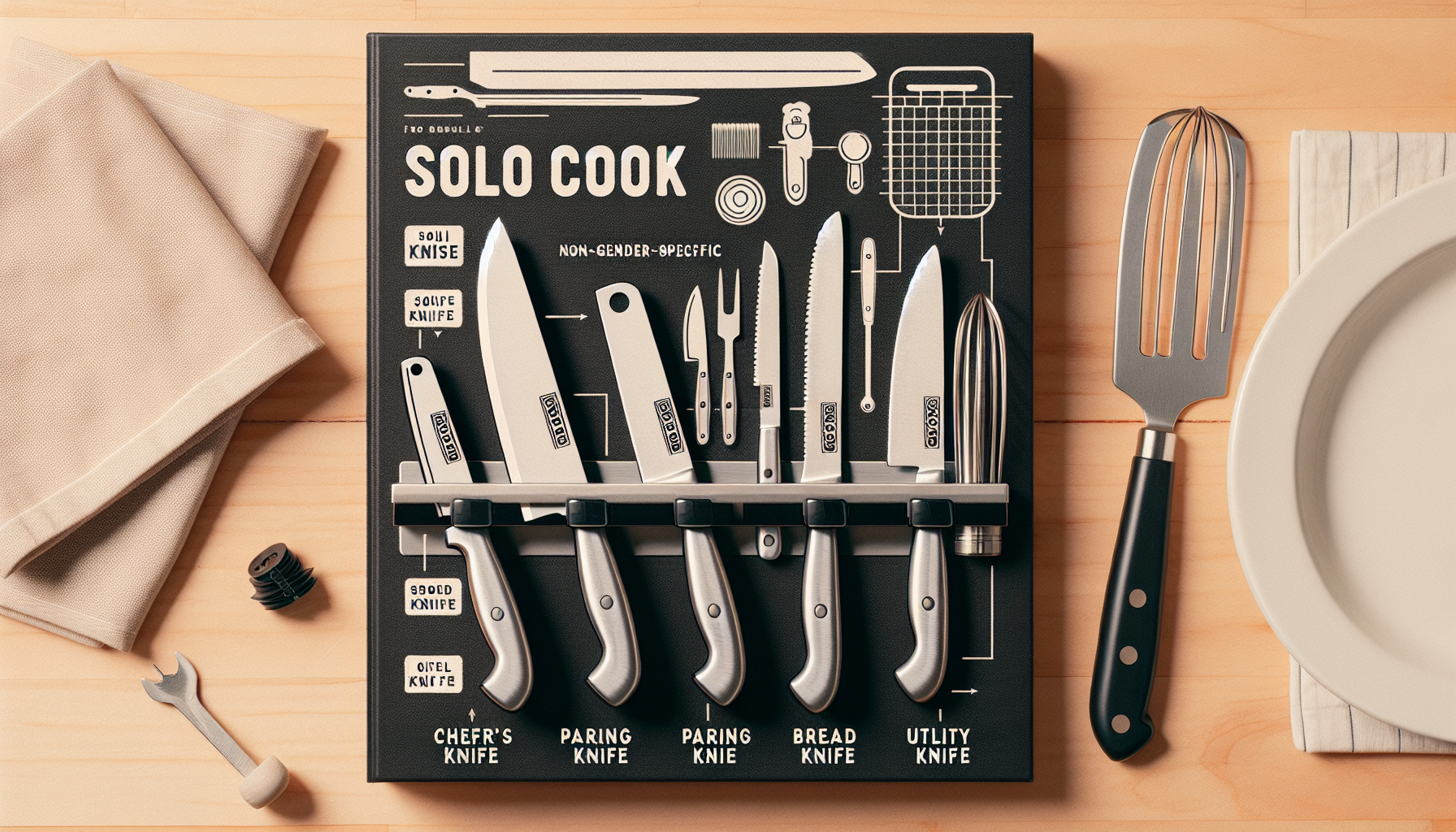 What Are The Essential Knives For The Solo Cook?