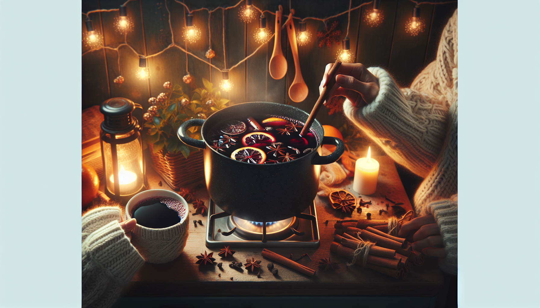 Winter Solstice Warm-Up: Spiced Mulled Wine For One