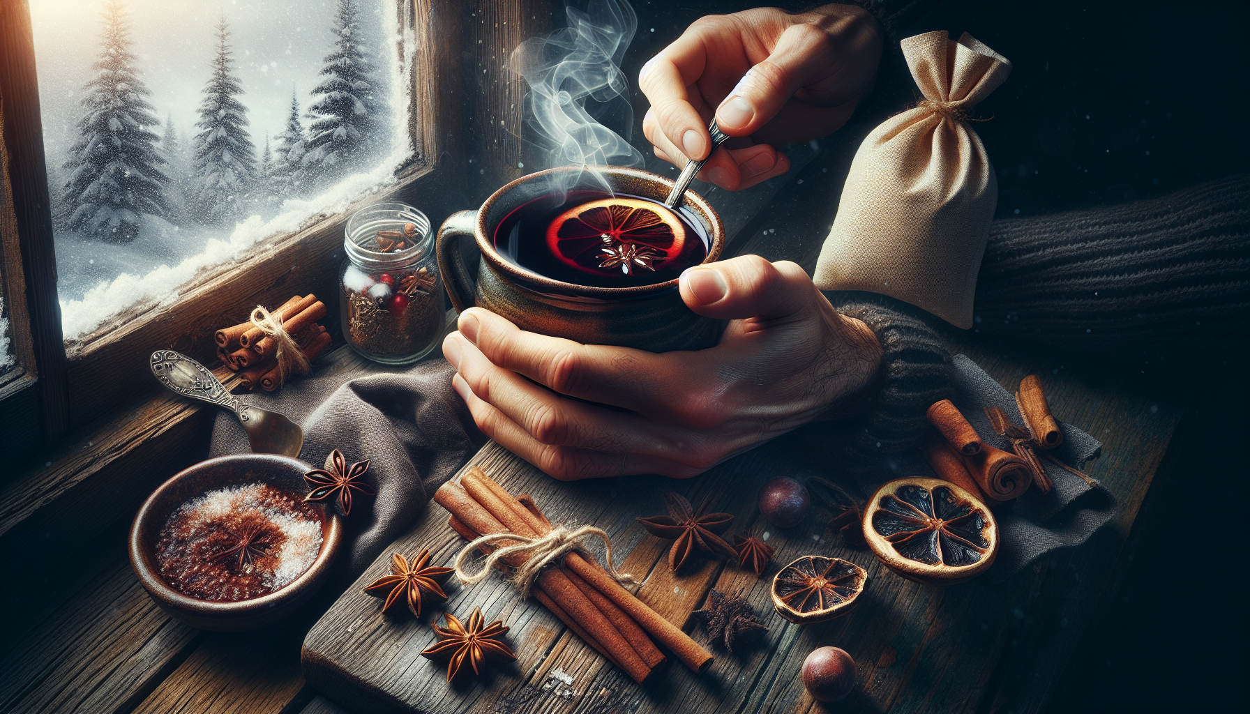 Winter Solstice Warm-Up: Spiced Mulled Wine For One