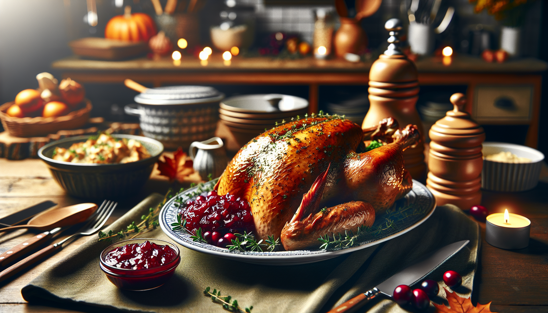 Thanksgiving Classic: Turkey Breast With Cranberry Sauce