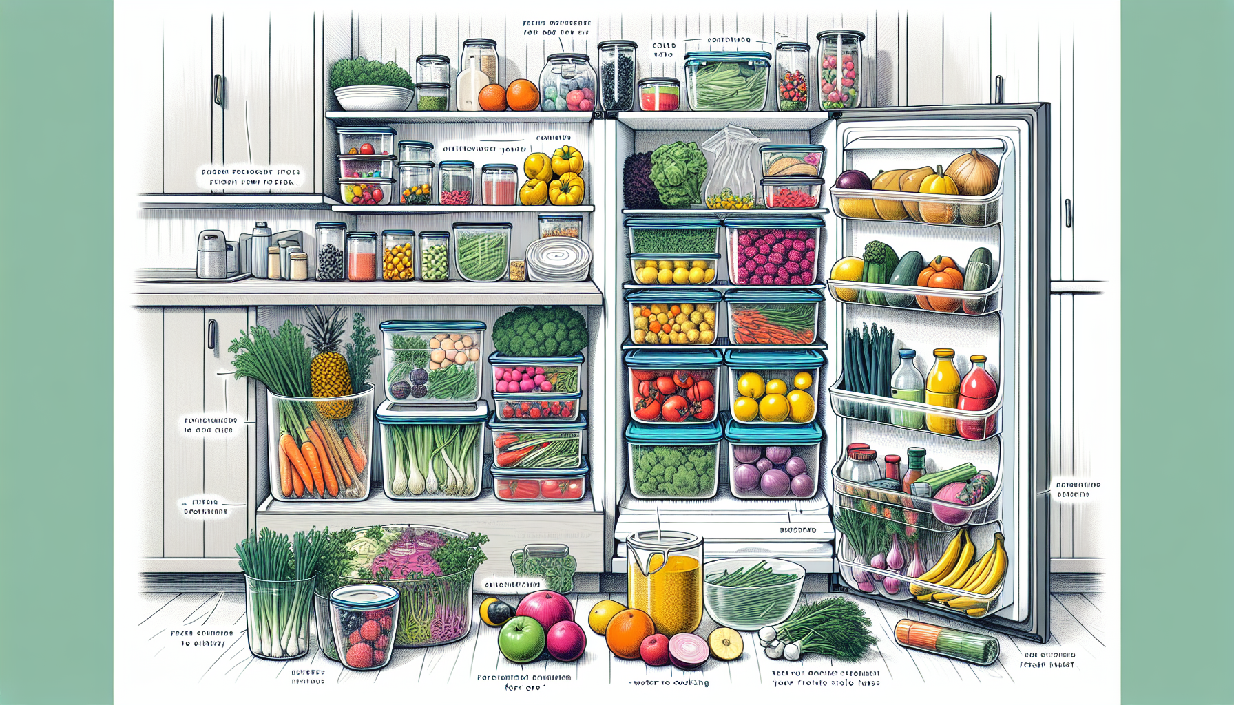 what are the best ways to store fresh produce for solo cooking 5